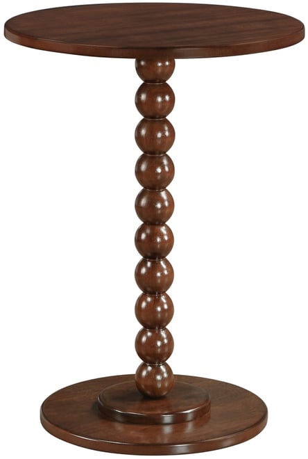 17.75" Wood Classic Accents Venetian Islands Spindle Table