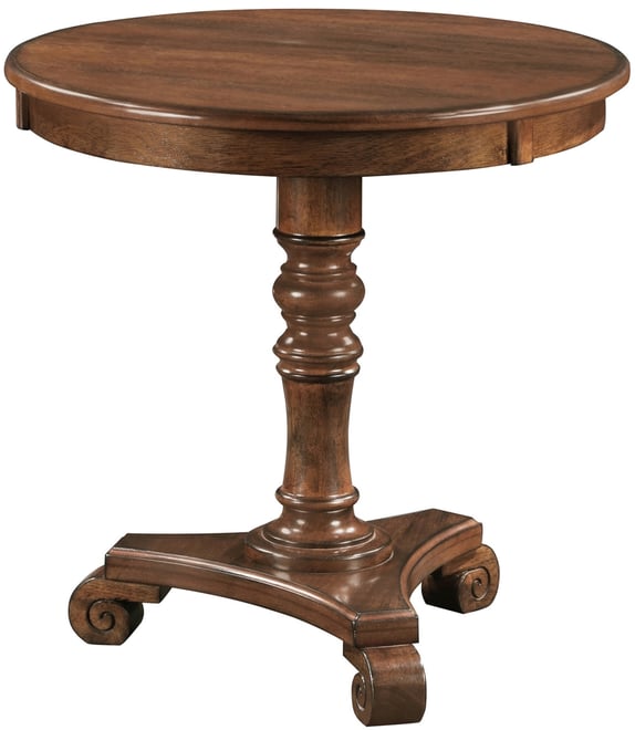 26" Wood Classic Accents Talbot End Table