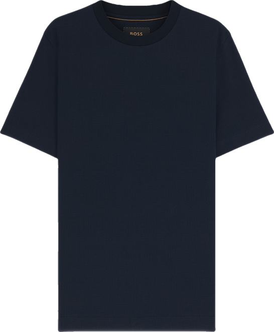 Boss by  Men's Cotton-Silk Crew-Neck T-Shirt