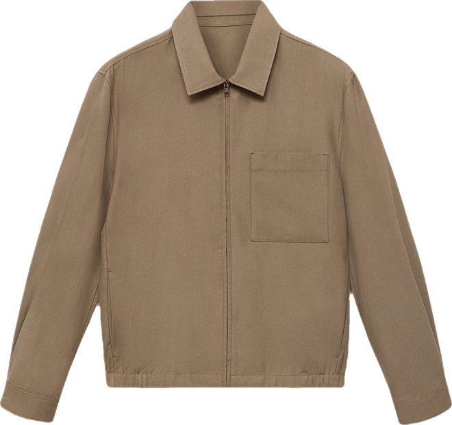 Men's Pockets Lyocell Jacket