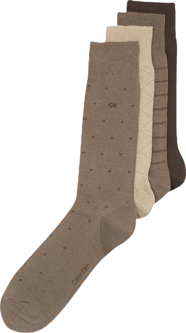 4-Pack Patterned Dress Socks