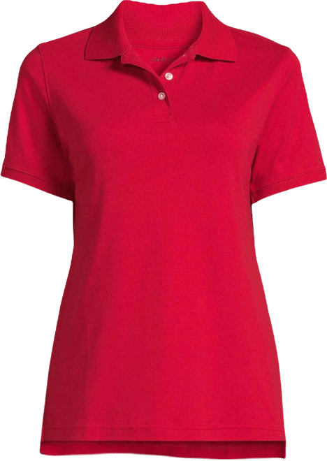 Women's Tall Short Sleeve Interlock Polo Shirt