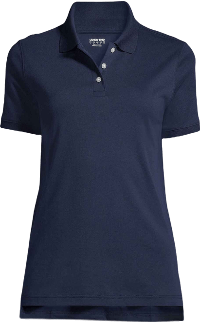 Women's Tall Short Sleeve Interlock Polo Shirt