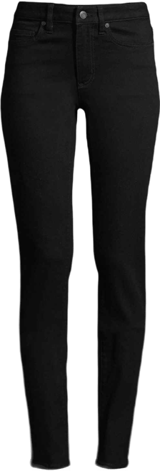 Women's Tall Mid Rise Straight Leg Jeans