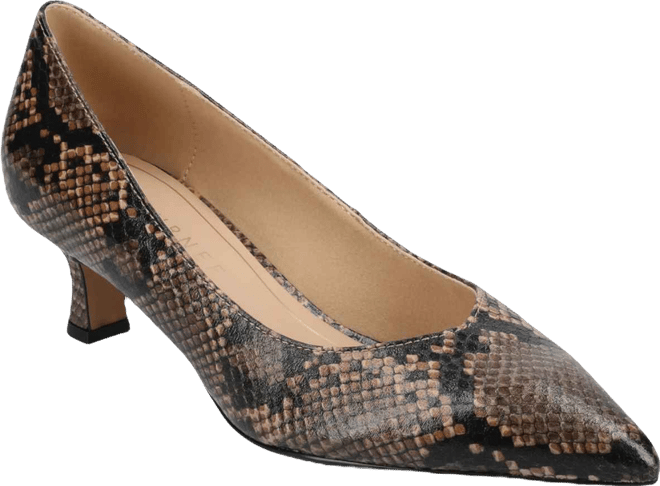 Women's Pammie Pointed Toe Kitten Heel Dress Pumps