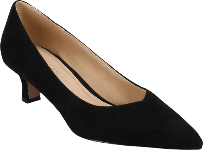 Women's Pammie Pointed Toe Kitten Heel Dress Pumps