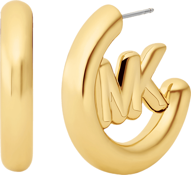 Logo Hoop Earrings