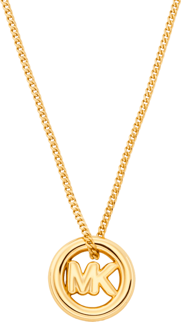 Logo Pendant Necklace