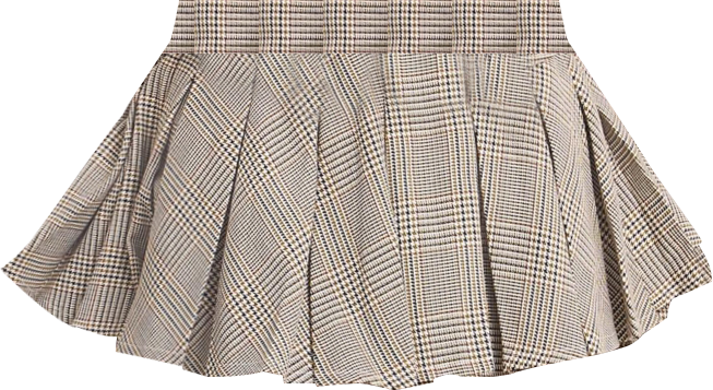 Women Oaklyn Plaid Pleated Mini Skort