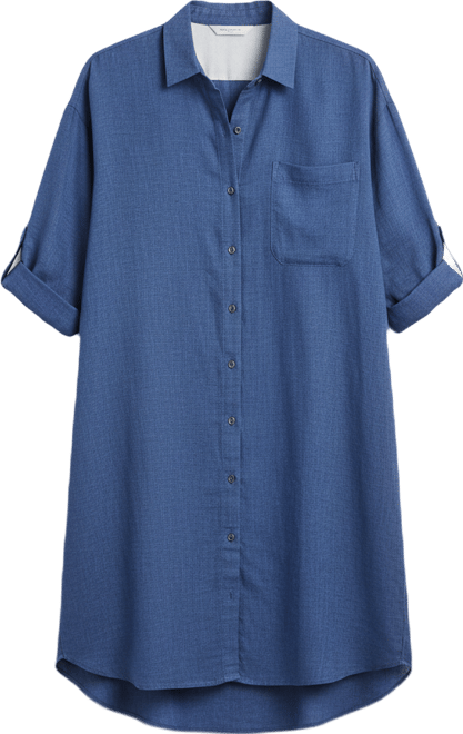 short linen summer dresses Elegant short sleeves summer linen dresses 4840 main image 1