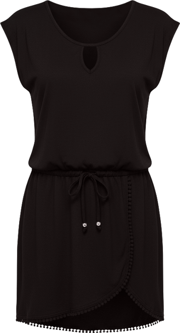 Women's Crochet Hem Dress