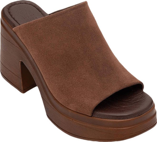 Nola Leather Platform Mules (Women)