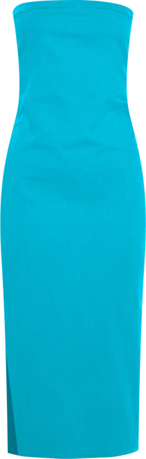 Women's Strapless Back Cutout Dress