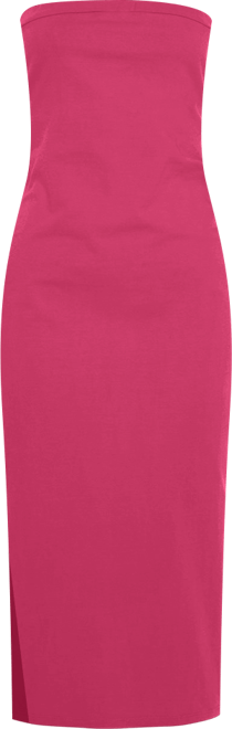 Women's Strapless Back Cutout Dress