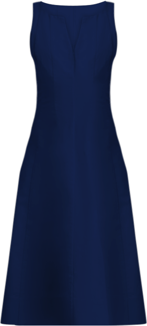 AQUA Paneled Midi Dress - Exclusive | Bloomingdale's Women