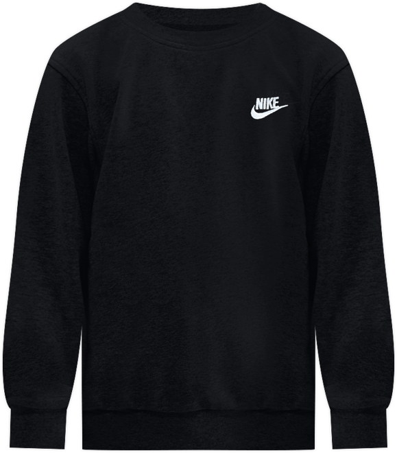 Nike Sportswear Club Fleece Sudadera de cuello redondo para niños talla grande