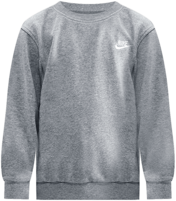 Nike Sportswear Club Fleece Sudadera de cuello redondo para niños talla grande