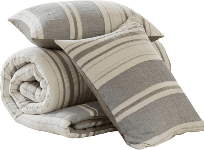 Mesa Stone Washed 3-Pc. Comforter Set, King/California King