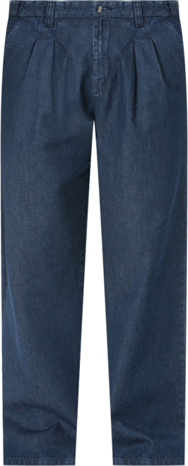 Big & Tall Relaxed Fit Comfort Waist Pleat-Front Expandable Jeans