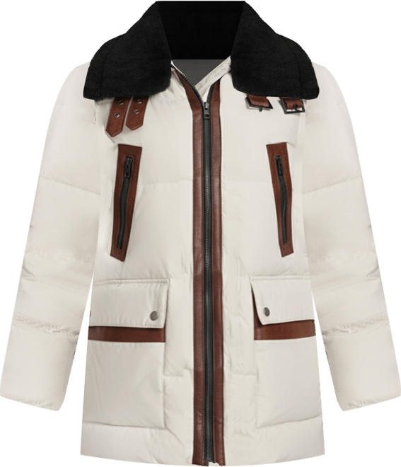 Women's Dutton Aviator Mixed Media Puffer
