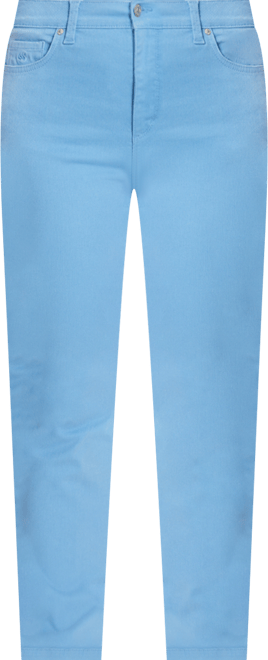 Petite Amanda Straight-Leg Jeans