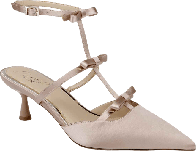 Women's Elisabetta Bow Pointed Toe Pumps