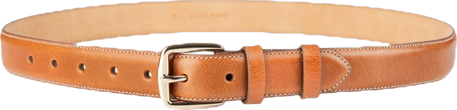 Women's Classic Square Buckle Leather Trouser Belt