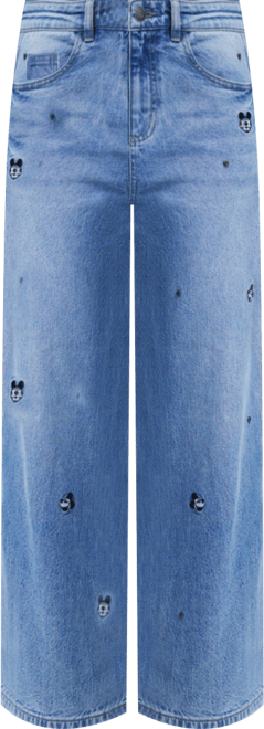 Women's Mickey culotte jeans