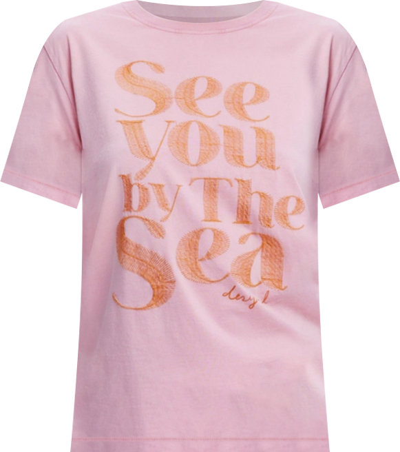 Women's Pink message T-shirt