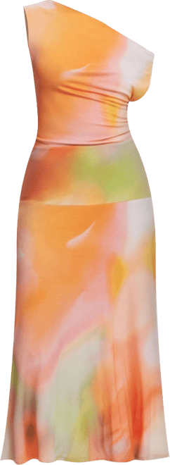 Women's Asymmetric long dress