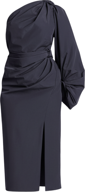 Women's Plus Size One Shoulder Dress