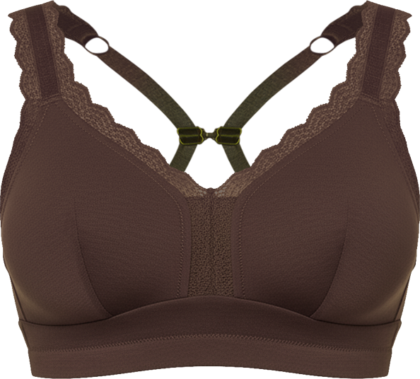 Women's Dalis Wire-Free Bralette, Pearl White, 30J