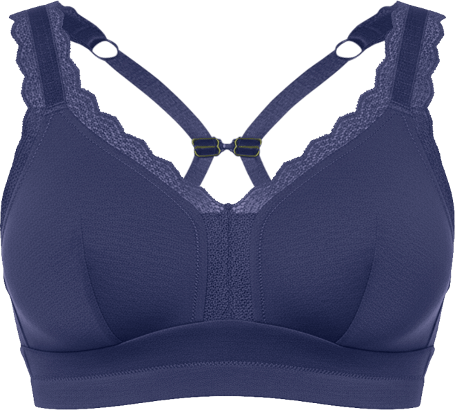 Women's Dalis Wire-Free Bralette, Pearl White, 30J