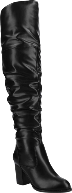 Women's Kaison Stacked Heel Over The Knee Boots