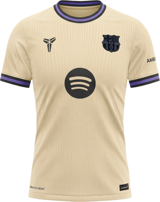 FC Barcelona 2025/26 Match Extérieur Maillot de foot Authentic Kobe Dri-FIT ADV pour femme
