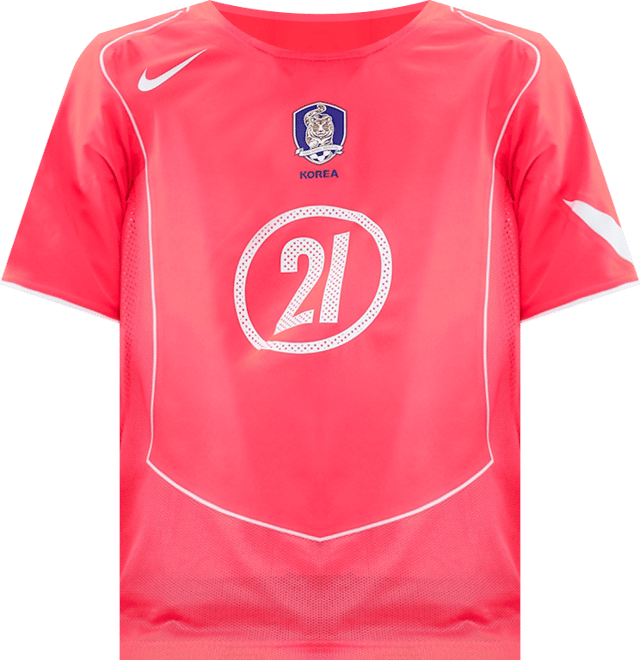 Park Ji-sung South Korea 2004 Total 90 Reissue Men's Nike Soccer Replica Jersey