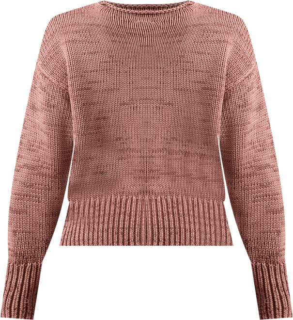 Sunwashed Cotton Roll Neck Sweater - Nostalgia Rose | Faherty Brand