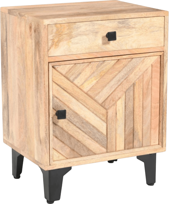 Solid Wood Nightstand