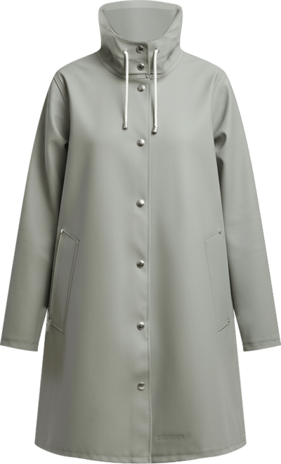 Women's Mosebacke Hooded Long Sleeve Raincoat