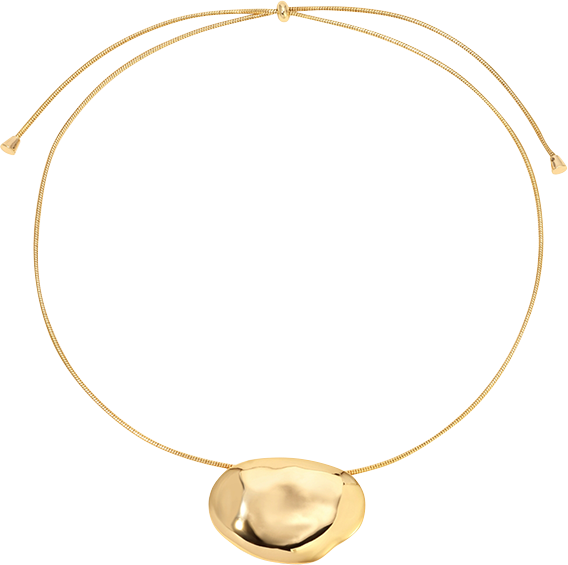 Molten Metal Pendant Necklaces