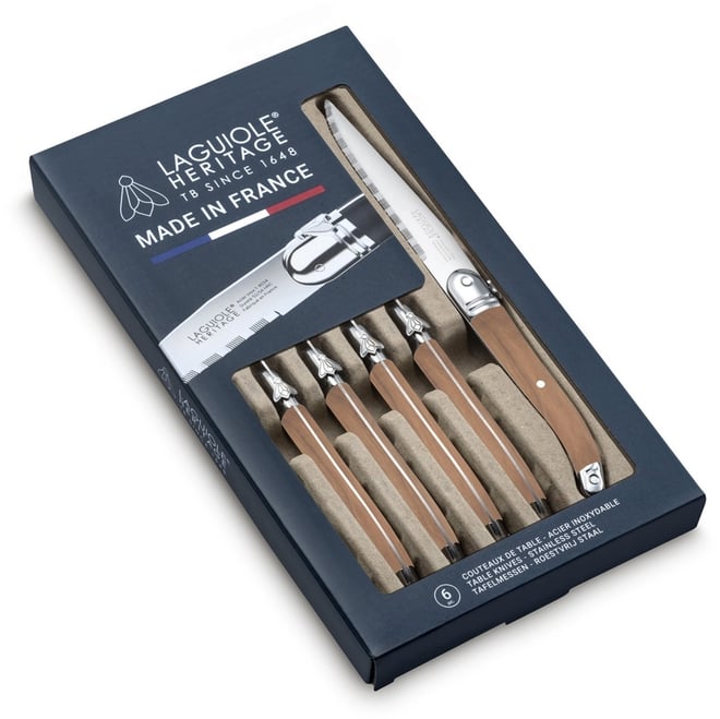 Stainless Steel 6-Pc. Steak Knife Set