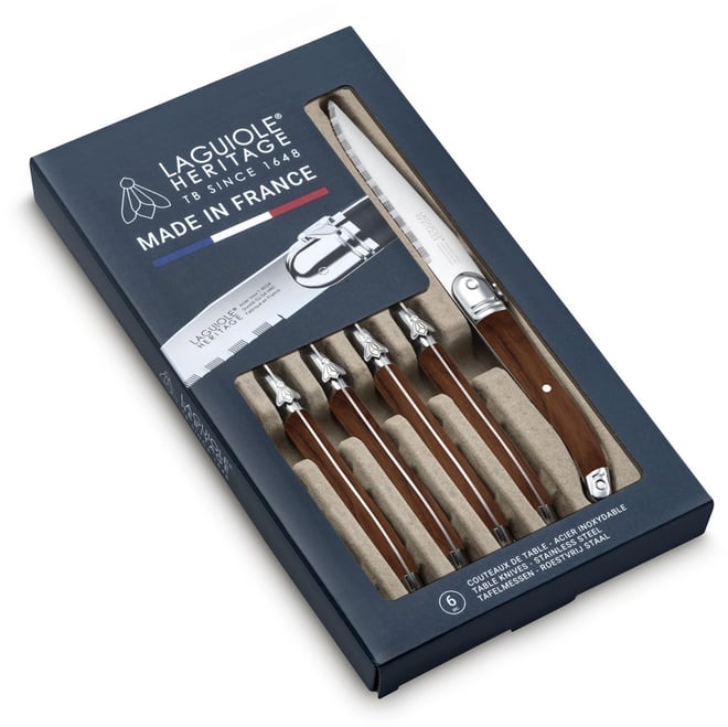 Stainless Steel 6-Pc. Steak Knife Set