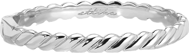 Twisted Stacking Slim Bangle