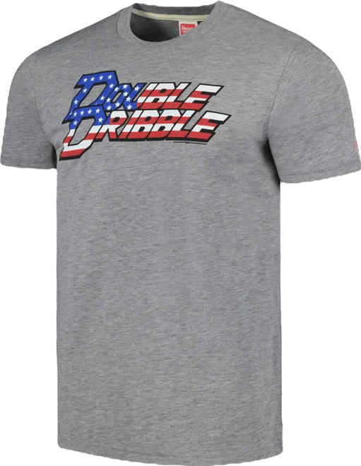 Men's and Women's Gray Double Dribble Tri-Blend T-Shirt