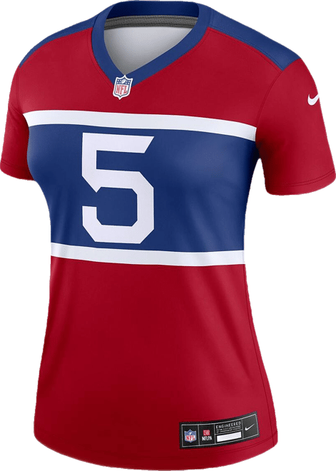 Women's Kayvon Thibodeaux Red New York Giants Alternate Legend Player Performance Top