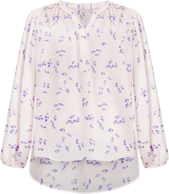 Women's Puff Sleeve Popover Top