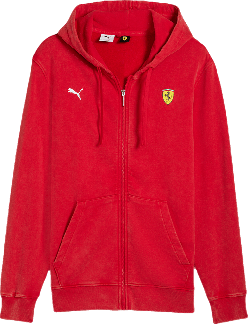PUMA Scuderia Ferrari Men's Zip-Up Sweat Jacket