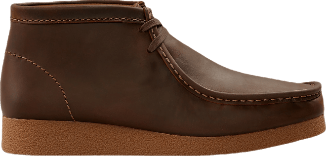 Clarks Wallabee EVO Moc Toe Slip On Boots, Beeswax - Brown | Boots