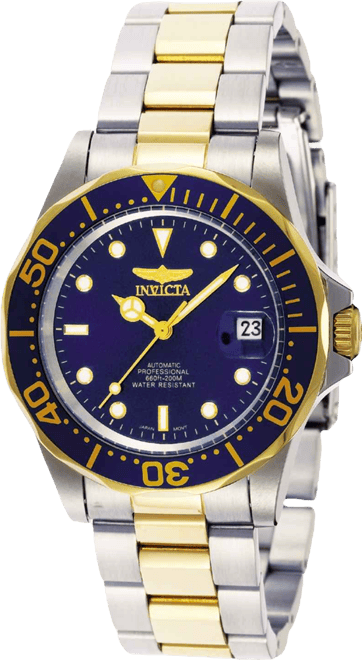 Men's 8928 Pro Diver Automatic 3 Hand Blue Dial Watch
