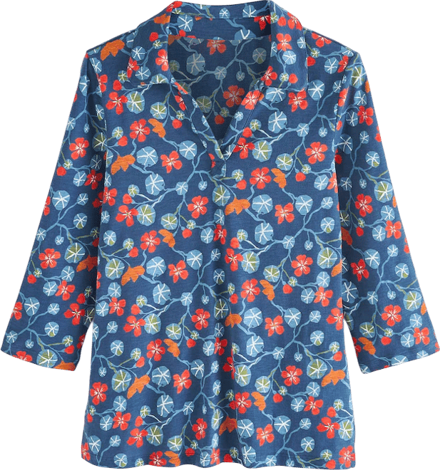 Women's Wavecrest Quarter Sleeve Top